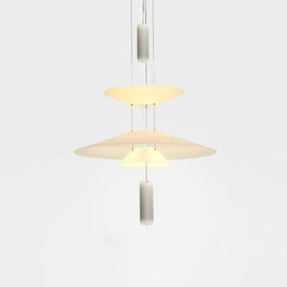 WOMO Tiered Cone Pendant Light-WM2513