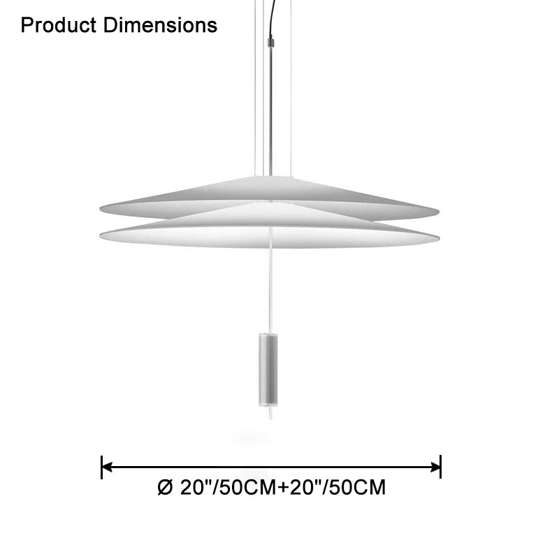 WOMO Tiered Cone Pendant Light-WM2513