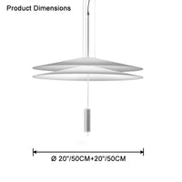 WOMO Tiered Cone Pendant Light-WM2513