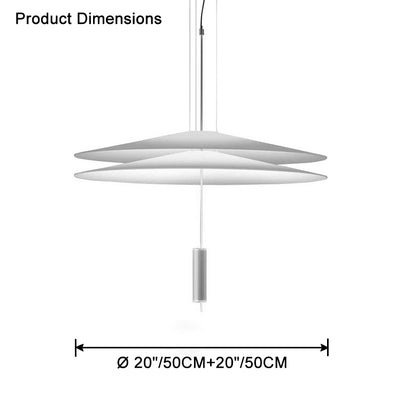 WOMO Tiered Cone Pendant Light-WM2513