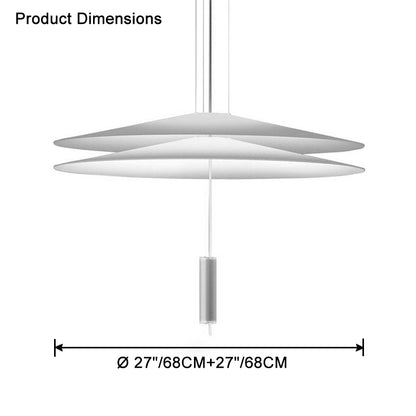 WOMO Tiered Cone Pendant Light-WM2513