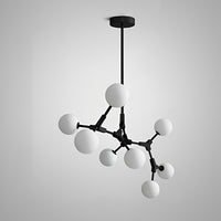 WOMO Branching Bubble Frosted Glass Chandelier-WM2514