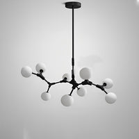 WOMO Branching Bubble Frosted Glass Chandelier-WM2514