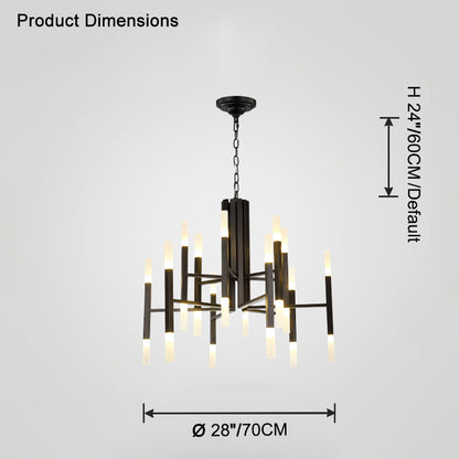 WOMO Modern Candlestick Chandelier-WM2516