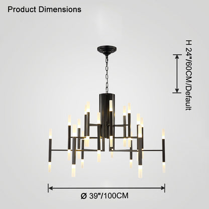 WOMO Modern Candlestick Chandelier-WM2516