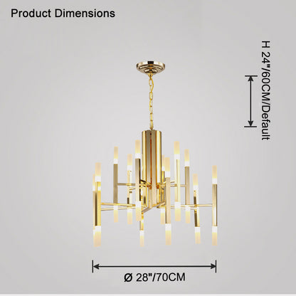 WOMO Modern Candlestick Chandelier-WM2516