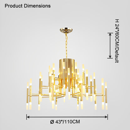 WOMO Modern Candlestick Chandelier-WM2516