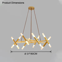 WOMO Modern Candlestick Chandelier-WM2517