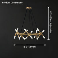 WOMO Modern Candlestick Chandelier-WM2517