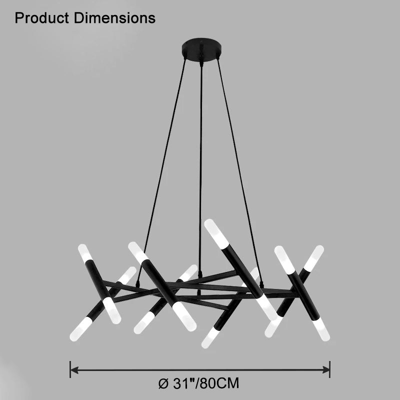 WOMO Modern Candlestick Chandelier-WM2517
