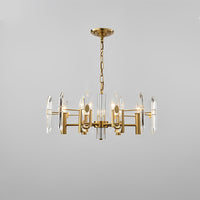 WOMO Gold Candle Crystal Chandelier-WM2518