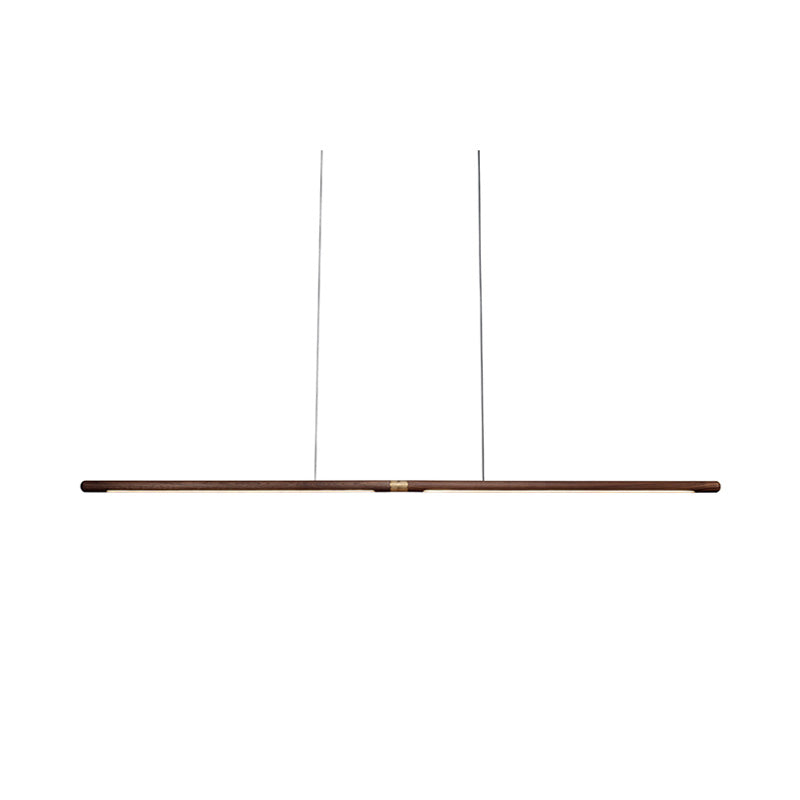 WOMO Walnut Linear Led Pendant Light-WM2520