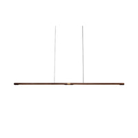 WOMO Walnut Linear Led Pendant Light-WM2520