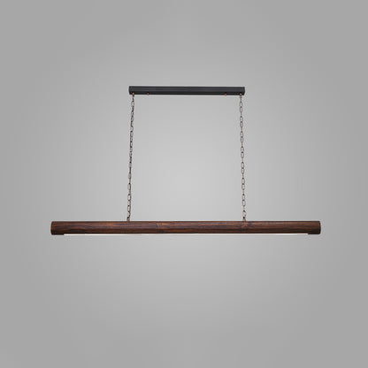 WOMO Walnut Linear Led Pendant Light-WM2521