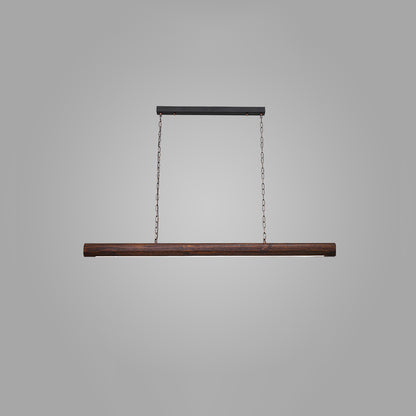 WOMO Walnut Linear Led Pendant Light-WM2521