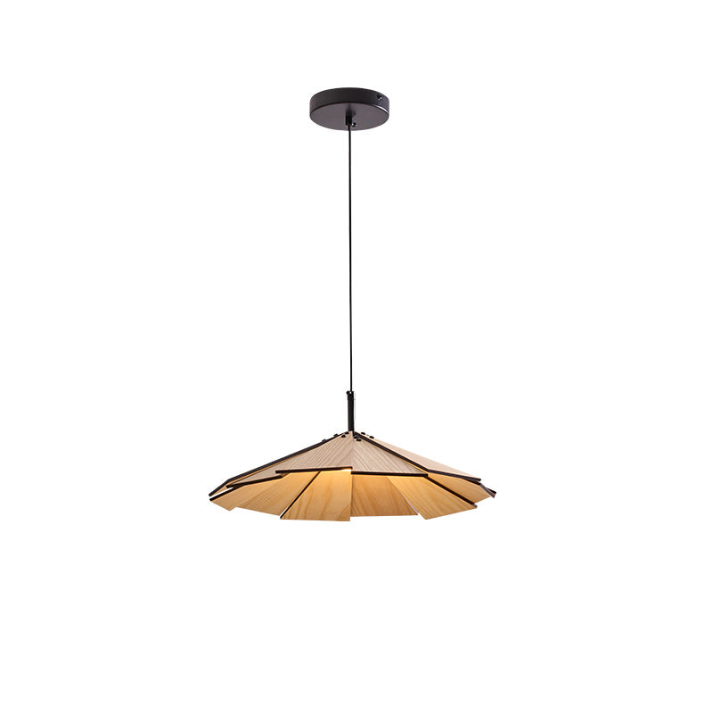 WOMO Cone Wood Pendant Light-WM2525