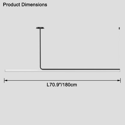 WOMO Linear Led Pendant Light-WM2526