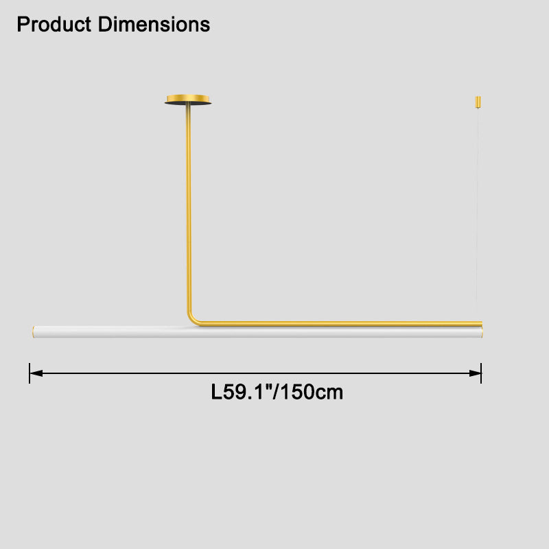 WOMO Linear Led Pendant Light-WM2526