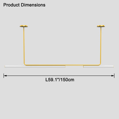 WOMO Long Linear Led Chandelier-WM2527