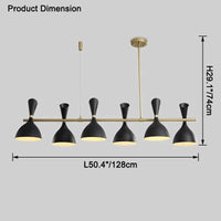 WOMO Adjustable Linear Chandelier-WM2529