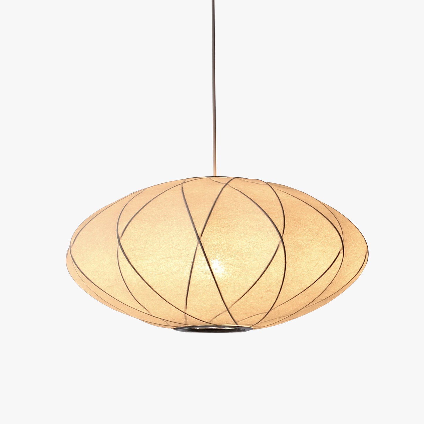 WOMO Flying Saucer Silk Pendant Light-WM2535