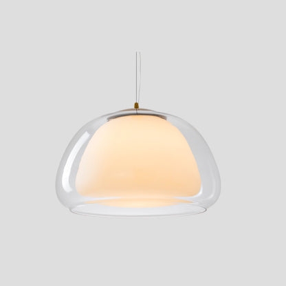 WOMO Glass Dome Pendant Light-WM2537