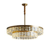 WOMO Tiered Gold Crystal Chandelier-WM2539 thumbnail