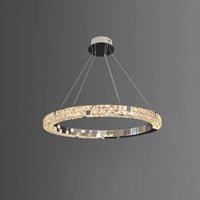 WOMO Tiered Circular Crystal Chandelier-WM2544