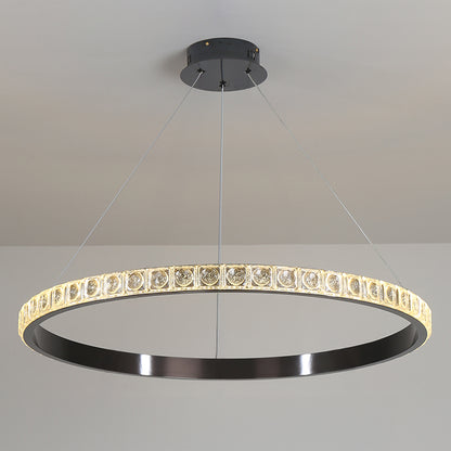 WOMO Circular Led Crystal Chandelier-WM2549a