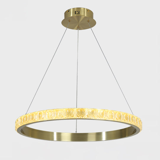 WOMO Circular Led Crystal Chandelier-WM2549a