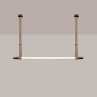 WOMO Leather Linear Pendant Light-WM2550