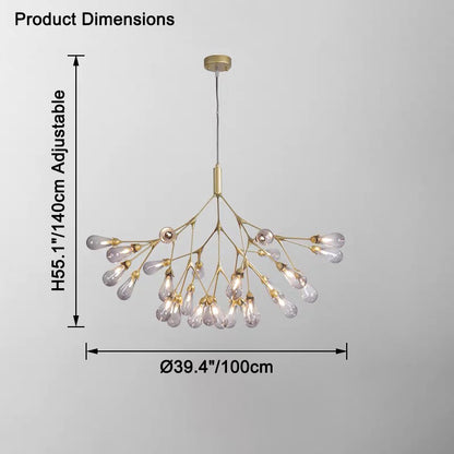 WOMO Firefly Branching Chandelier-WM2552