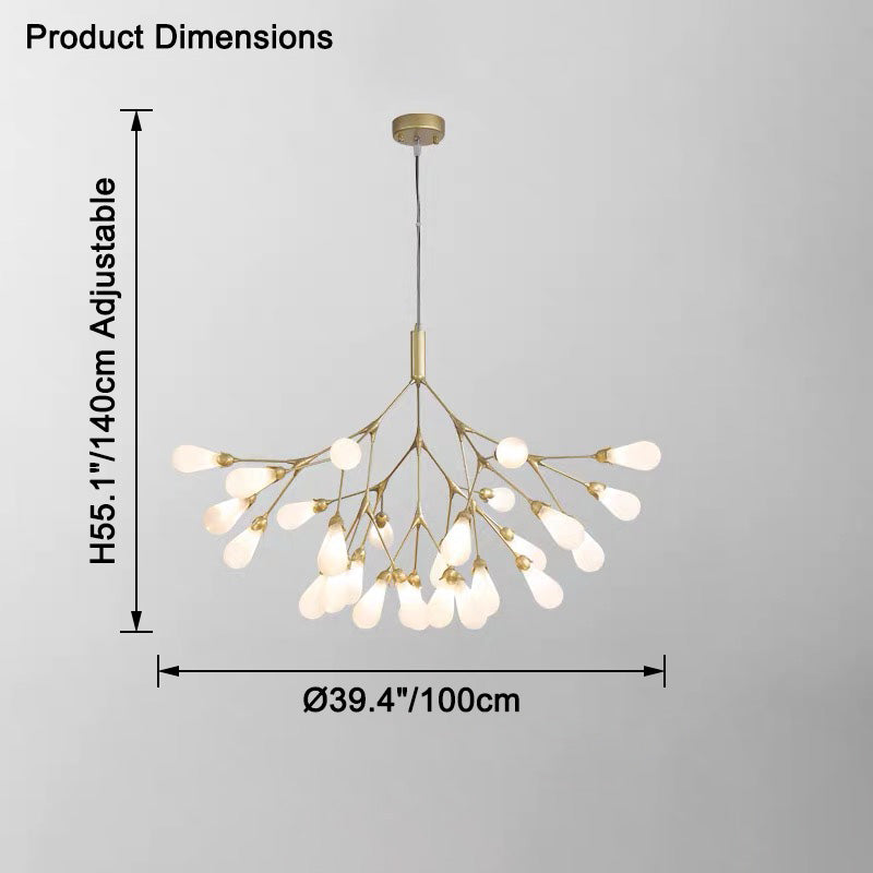 WOMO Firefly Branching Chandelier-WM2552