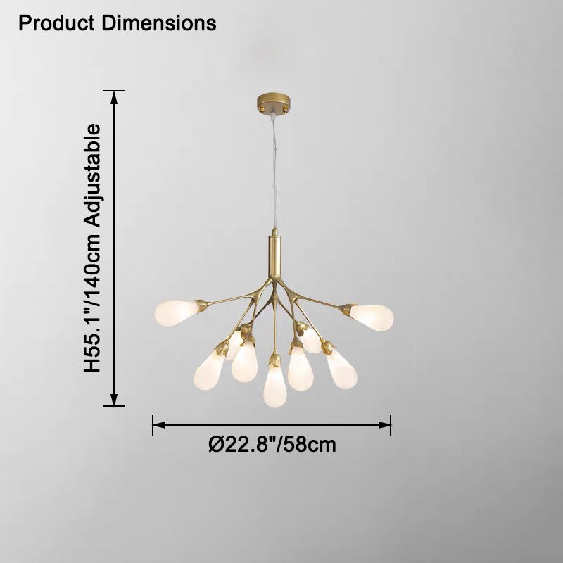 WOMO Firefly Branching Chandelier-WM2552