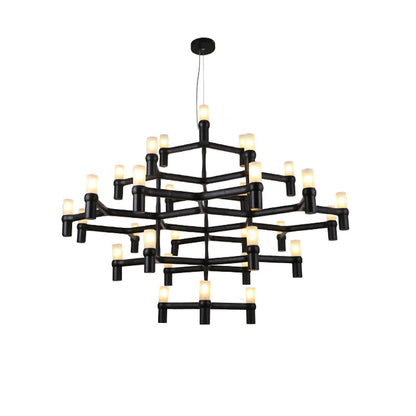 WOMO Modern Tiered Candlestick Chandelier-WM2554