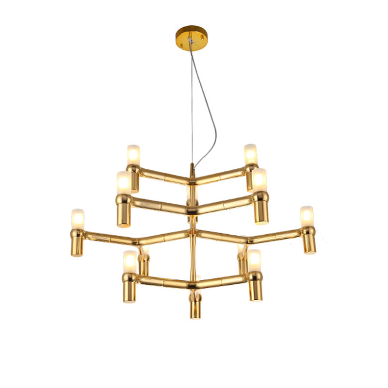 WOMO Modern Tiered Candlestick Chandelier-WM2554