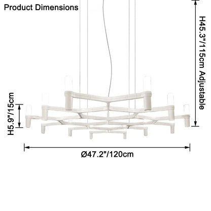 WOMO Modern Candlestick Chanderlier-WM2557