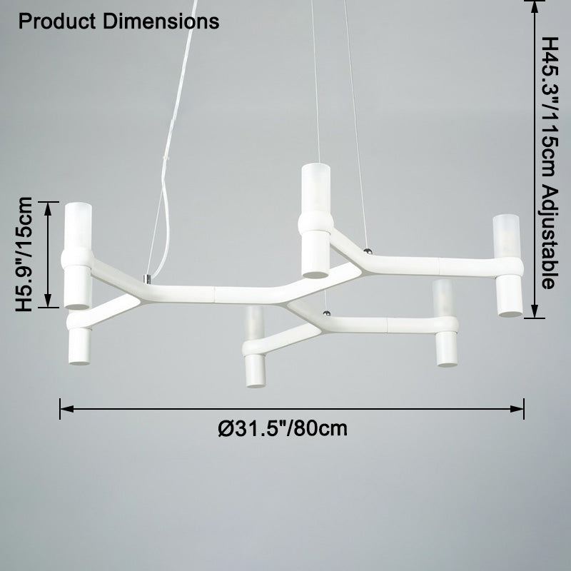 WOMO Modern Candlestick Chanderlier-WM2557