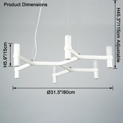 WOMO Modern Candlestick Chanderlier-WM2557