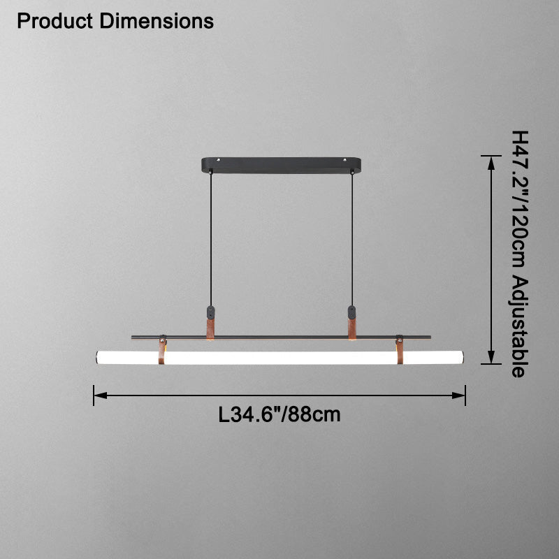 WOMO Rod Linear Led Pendant Light-WM2560