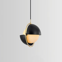 WOMO Adjustable Glass Globe Pendant Light-WM2563