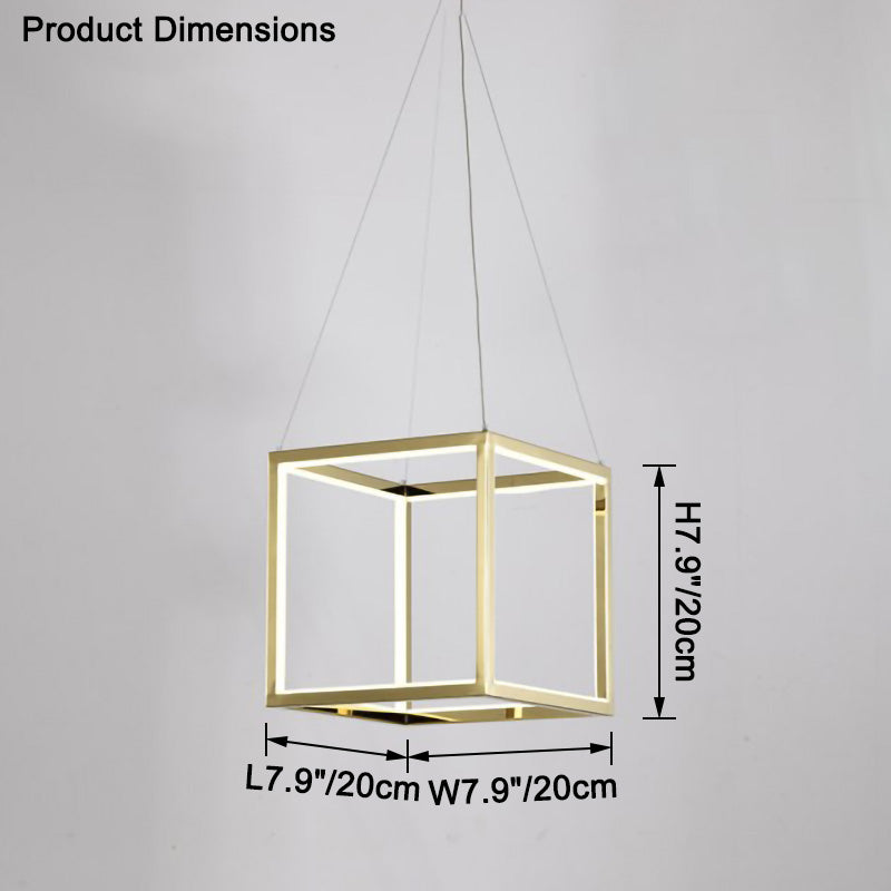 WOMO Cube Led Chandelier-WM2571