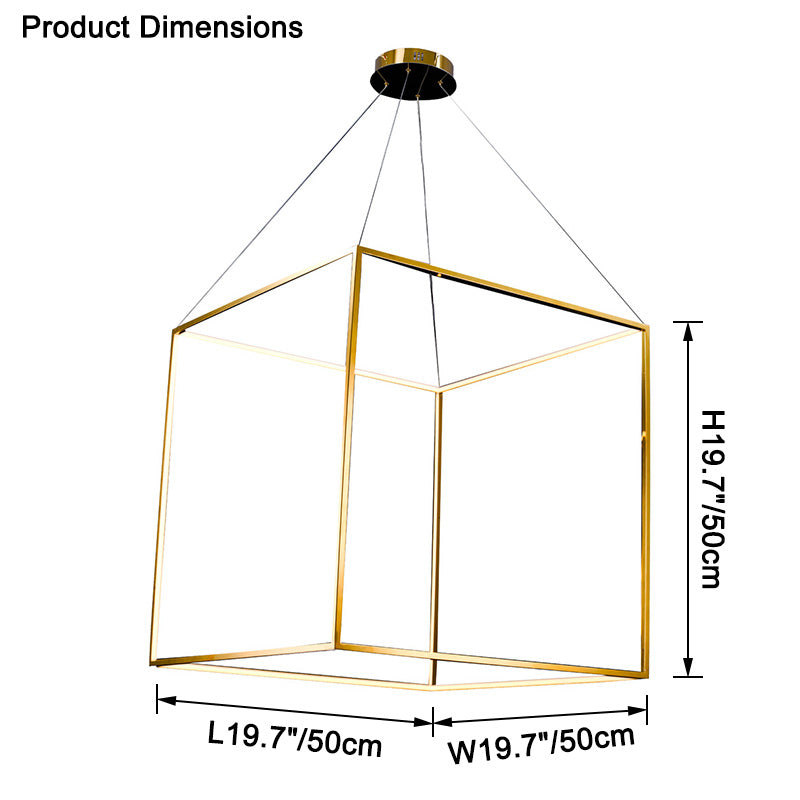 WOMO Cube Led Chandelier-WM2571