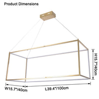 WOMO Cube led Chandelier-WM2572