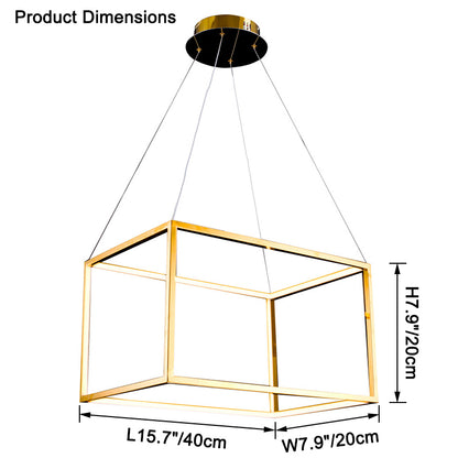 WOMO Cube led Chandelier-WM2572