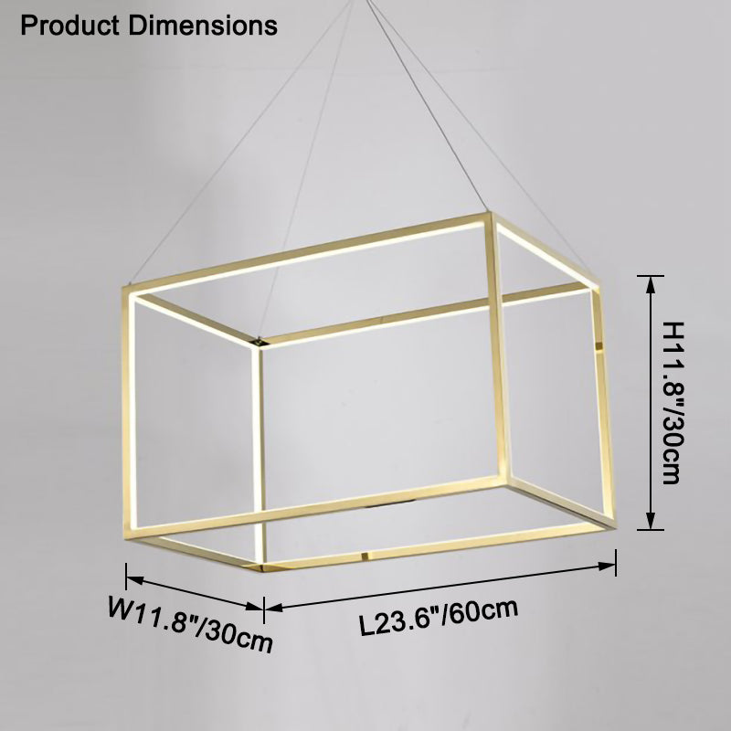 WOMO Cube led Chandelier-WM2572