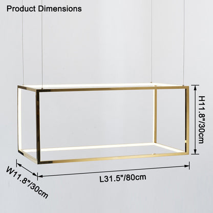 WOMO Cube led Chandelier-WM2572