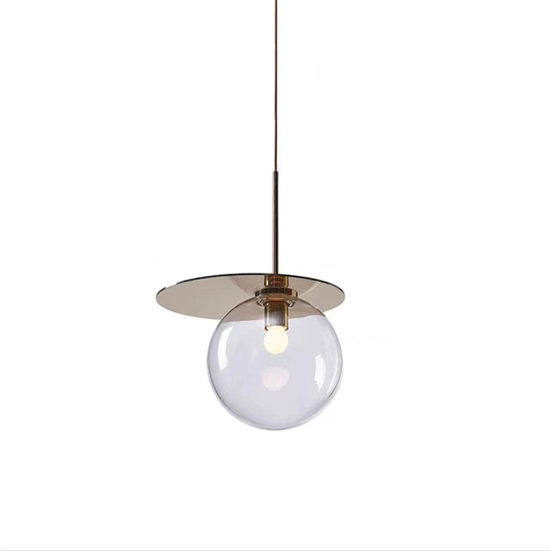 WOMO Colored Glass Globe Pendant Light-WM2573