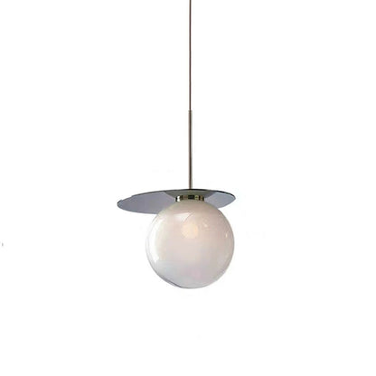 WOMO Colored Glass Globe Pendant Light-WM2573