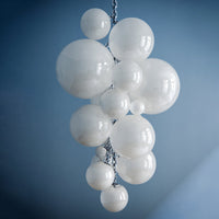 WOMO Long Glass Bubble Chandelier-WM2574